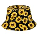 Bucket Hat for Women Men, Summer Print Hat Travel Packable Sun Cap Outdoor Hat for Women and Men