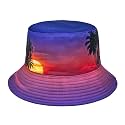 Bucket Hat for Women Men,Travel Sun Beach Cap,Unisex Fishing Outdoor Boonie