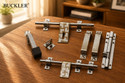 BUCKLER Latching Draw Hasp Latch (Stainless Steel)