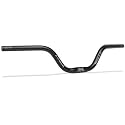 BUCKLOS 25.4mm Mountain Bike Handlebars 620mm - 100mm Rise MTB Handlebar
