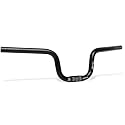 BUCKLOS 25.4mm Mountain Bike Handlebars 580mm - 120mm Rise MTB Handlebar