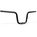 BUCKLOS 25.4mm Mountain Bike Handlebars 580mm - 160mm Rise MTB Handlebar