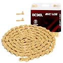 BUCKLOS 8/9/10/11/12 Speed Bike Chain for Shimano SRAM, Silver/Gold