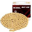 BUCKLOS 8/9/10/11/12 Speed Bike Chain for Shimano SRAM, Silver/Gold