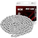 BUCKLOS 8/9/10/11/12 Speed Bike Chain for Shimano SRAM, Silver/Gold