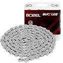 BUCKLOS 8/9/10/11/12 Speed Bike Chain for Shimano SRAM, Silver/Gold