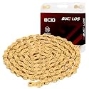 BUCKLOS 8/9/10/11/12 Speed Bike Chain for Shimano SRAM, Silver/Gold