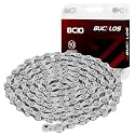 BUCKLOS 8/9/10/11/12 Speed Bike Chain for Shimano SRAM, Silver/Gold