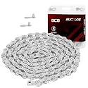 BUCKLOS 8/9/10/11/12 Speed Bike Chain for Shimano SRAM, Silver/Gold