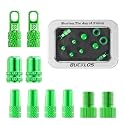 BUCKLOS Bike Tire Valve Stem Cap Set Presta and Schrader Valve Caps 10PCS