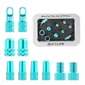 BUCKLOS Bike Tire Valve Stem Cap Set Presta and Schrader Valve Caps 10PCS