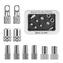 BUCKLOS Bike Tire Valve Stem Cap Set Presta and Schrader Valve Caps 10PCS