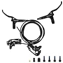 BUCKLOS HD-M735 MTB 4 Pistons Hydraulic Disc Brake Set Pre-Bled