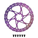 BUCKLOS RT58 MTB 140mm 160mm 180mm 203mm Bike Disc Brake Rotor with 6 Bolts