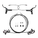 BUCKLOS Zoom HB876E 2-PIN 4 Piston Ebike Power Off Hydraulic Disc Brake Set