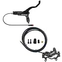 BUCKLOS Zoom HB876E 2-PIN 4 Piston Ebike Power Off Hydraulic Disc Brake Set