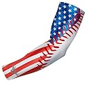 bucwild Sports Compression Arm Sleeve - Youth &amp; Adult Sizes - Baseball Football Basketball Sports (1 Arm Sleeve)