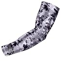 Bucwild Sports Compression Arm Sleeve - Youth &amp; Adult Sizes - Baseball Football Basketball Sports (1 Arm Sleeve)