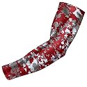 bucwild Sports Compression Arm Sleeve - Youth &amp; Adult Sizes - Baseball Football Basketball Sports (1 Arm Sleeve)