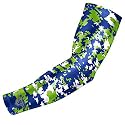 bucwild Sports Compression Arm Sleeve - Youth &amp; Adult Sizes - Baseball Football Basketball Sports (1 Arm Sleeve)