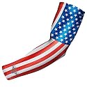 bucwild Sports Compression Arm Sleeve - Youth &amp; Adult Sizes - Baseball Football Basketball Sports (1 Arm Sleeve)