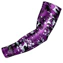 Bucwild Sports Compression Arm Sleeve - Youth &amp; Adult Sizes - Baseball Football Basketball Sports (1 Arm Sleeve)
