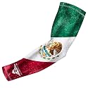 Bucwild Sports USA Mexico P. R. Flag Compression Arm Sleeve - Youth - Adult - Baseball Football