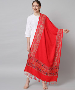 budapest wool floral print women shawl