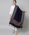 BUDAPEST Wool Floral Print Women Shawl