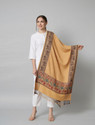 BUDAPEST Wool Floral Print Women Shawl
