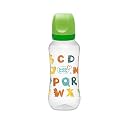 Buddsbuddy 3 in 1 Anti-Colic Regular Neck Camry Feeding Bottle, 250ml, New Born | Infants | Toddlers Upto 3 Years | Floral | BPA Free- Camry Neutral