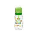Buddsbuddy 3 in 1 Anti-Colic Regular Neck Camry Feeding Bottle, 125ml, New Born | Infants | Toddlers Upto 3 Years | Floral | BPA Free- Camry Neutral