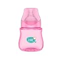 Buddsbuddy Anti-Colic Wide Neck Nexus Feeding Bottle, 150ml, New Born | Infants | Toddlers Upto 3 Years | Floral | BPA Free- Nexus Pink