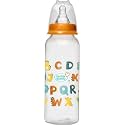 Buddsbuddy Baby Feeding Bottle (250 ml) for New Born Baby | Anti Colic &amp; BPA Free Feeding Bottles | Feels Natural Baby Bottle | Easy Flow Neck Design- Crown Neutral