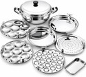 BuddyBox Idli maker Multi Kadhai with 2