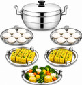 BuddyBox Multi Kadai Idli Make Dhokla 