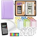 Budget Binder with Zipper Envelopes, Cash Envelopes for Budgeting