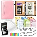 Budget Binder with Zipper Envelopes, Cash Envelopes for Budgeting