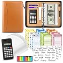 Budget Binder with Zipper Envelopes, Cash Envelopes for Budgeting