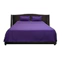 (1 Fitted Sheet,1 Flat Sheet & 2 Pillowcases,White, Twin XL, Pocket Size 18 Inches) 100% Egyptian Cotton Luxurious 300 Thread Count