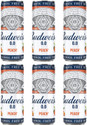Budweiser Alcohol Free Peach Non Alcoholic Drink (6 x 330 ml)