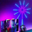 Budwill 1 LEDs 10 m Multicolor, Orange Color Changing, Steady Strip Rice Lights (Pack of 1)