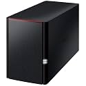 BUFFALO LinkStation 220 12TB 2-Bay NAS Network Attached Storage with HDD Hard Drives Included NAS Storage That Works as Home Cloud or Network Storage Device for Home