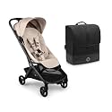 Bugaboo Butterfly 2 Travel Stroller with Transport Bag – Ultra-Compact Stroller (Taupe) Airplane-Friendly, Lightweight & Travel-Ready