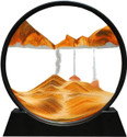 Buganda 360 Rotating Moving Sand Art Glass