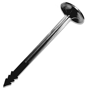 anti-uv plastic landscape staples - for weed mate mulching sheet ground cover or drip irrigation tubing - garden stakes pegs