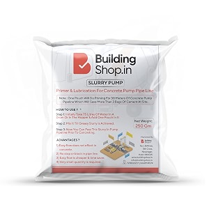 slurry pumppouch concrete pipeline primer powder 20 pouch x 250 gm