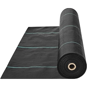 weed mat for garden - 110 gsm 15 meter x 20 meter weed block gardening mat landscape fabricpremium durable weed blocker
