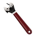 BUILDSKILL 10" 250mm Adjustable wrench | Rust proof Phosphate coating | Professional &amp; home use plumbing tools | Comfortable Double sleeve | Adjustable spanner with lasered scale (6 months warranty)