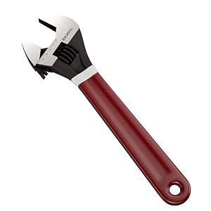 buildskill 834 200mm adjustable wrench  rust proof phosphate coating  professional amp home use plumbing tools  comfortable double sleeve  adjustable spanner with lasered scale 6 months warranty